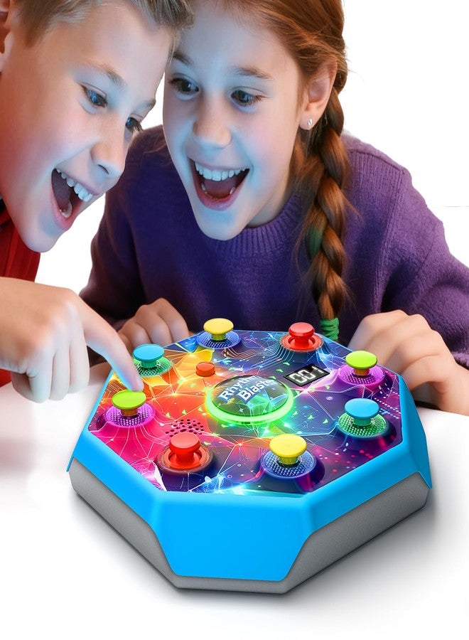 Winyea Tag Electronic Table Reflex Game for Solo & 2-Player - Light-Up Memory Challenge Toy with 4 Fun Game Modes, Interactive Board Games, Gamer Gift for Kids Ages 6+, Teens & Adults - Image 1